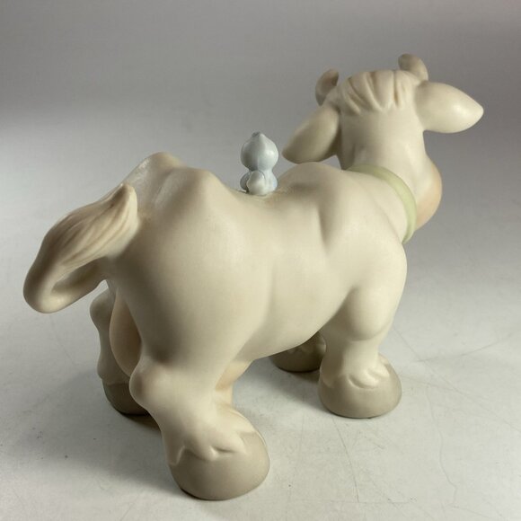 Vintage Jonathan & David Precious Moments Nativity Cow 1981 Enesco Bisque E5638 - Picture 8 of 14